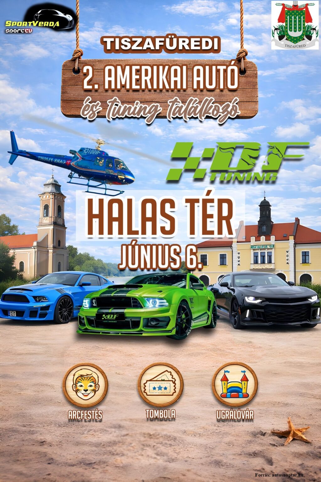 II. Tiszafüredi Amerikai Autó & Tuning Találkozó